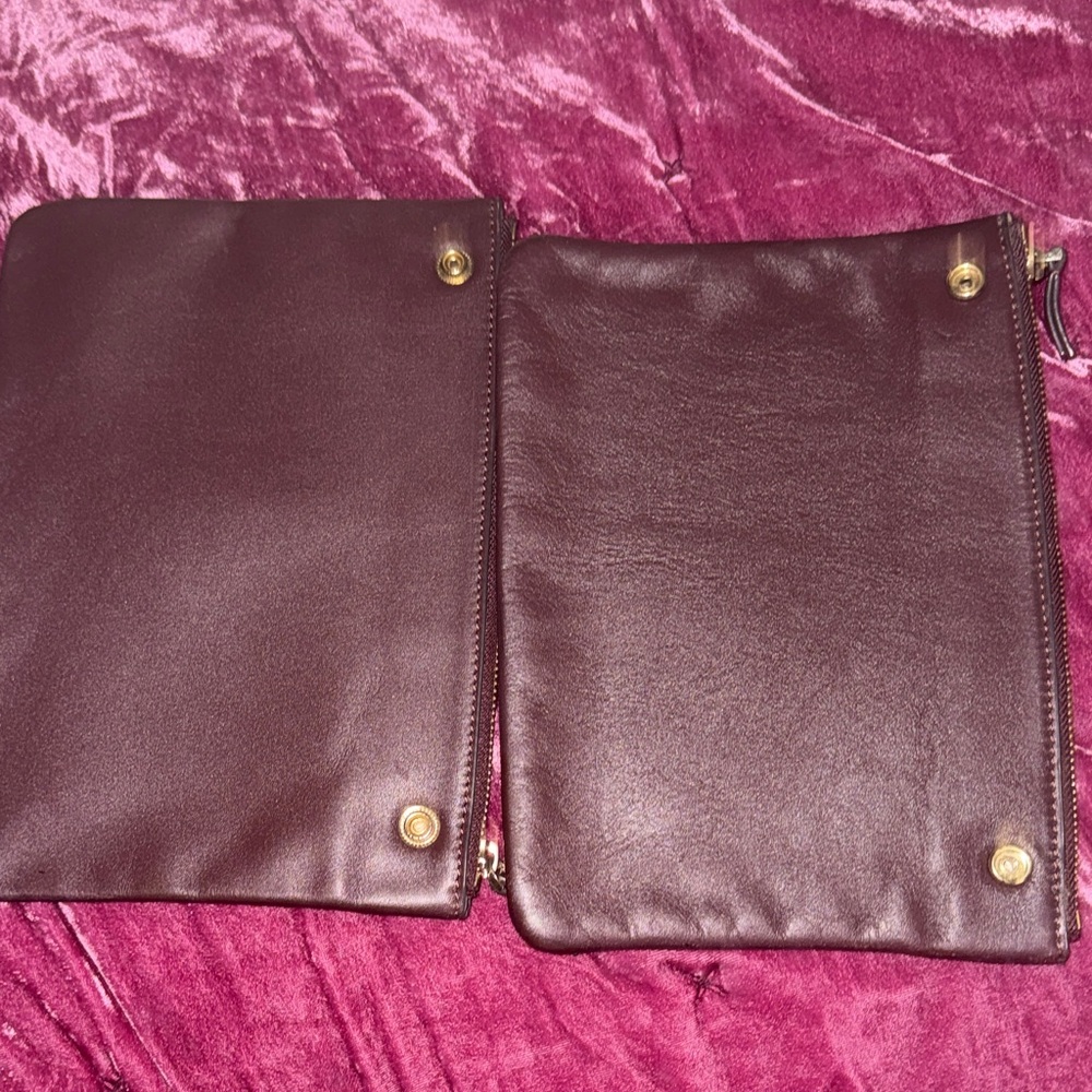 TrioFlap Crossbody Bag in Deep Plum - Picture 13 of 15